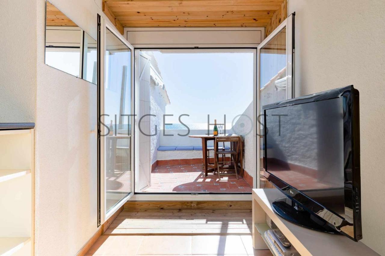 Alojáte en una torre sobre el mar Sitges Exterior foto